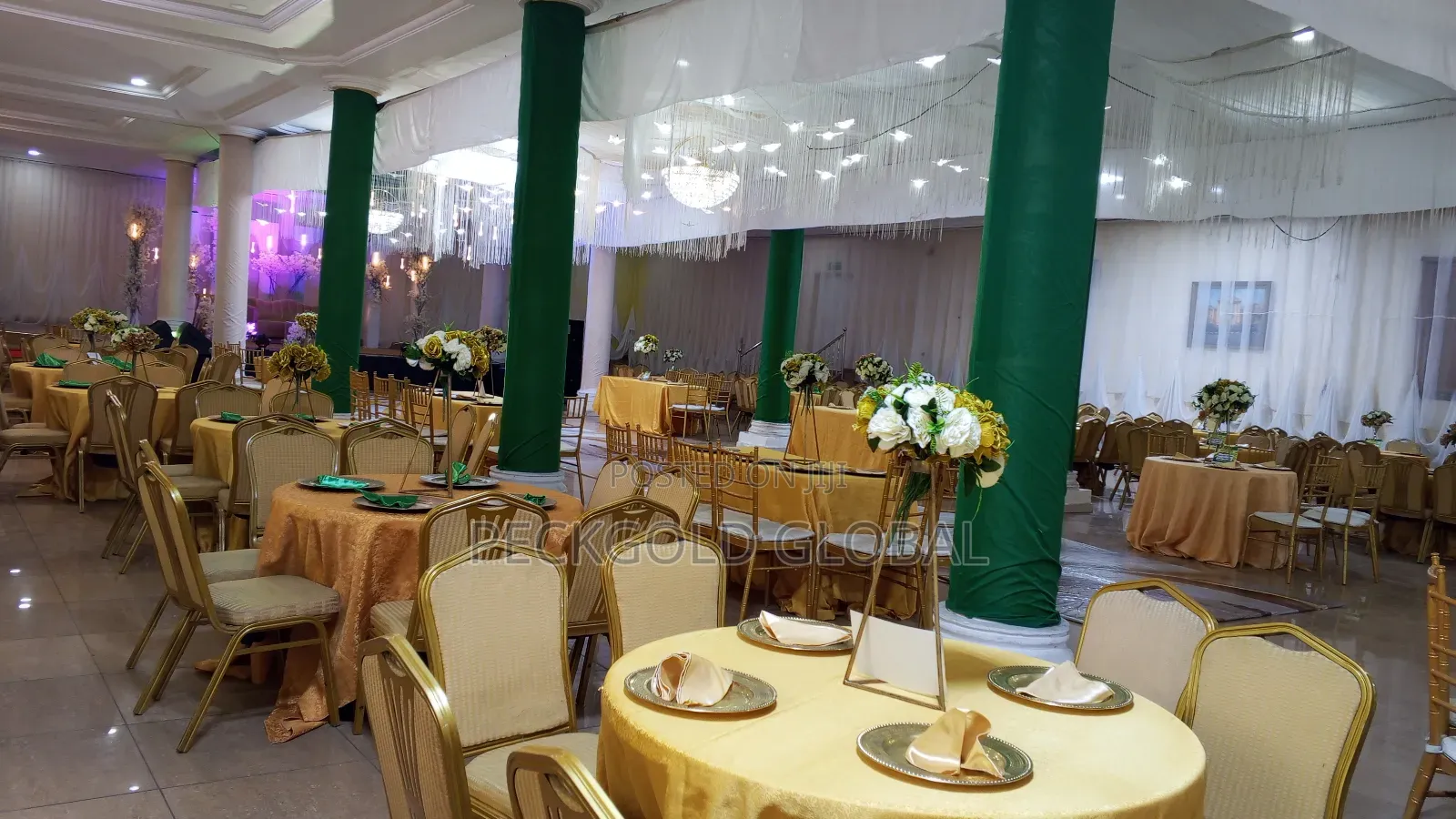 Reception Hall Decor