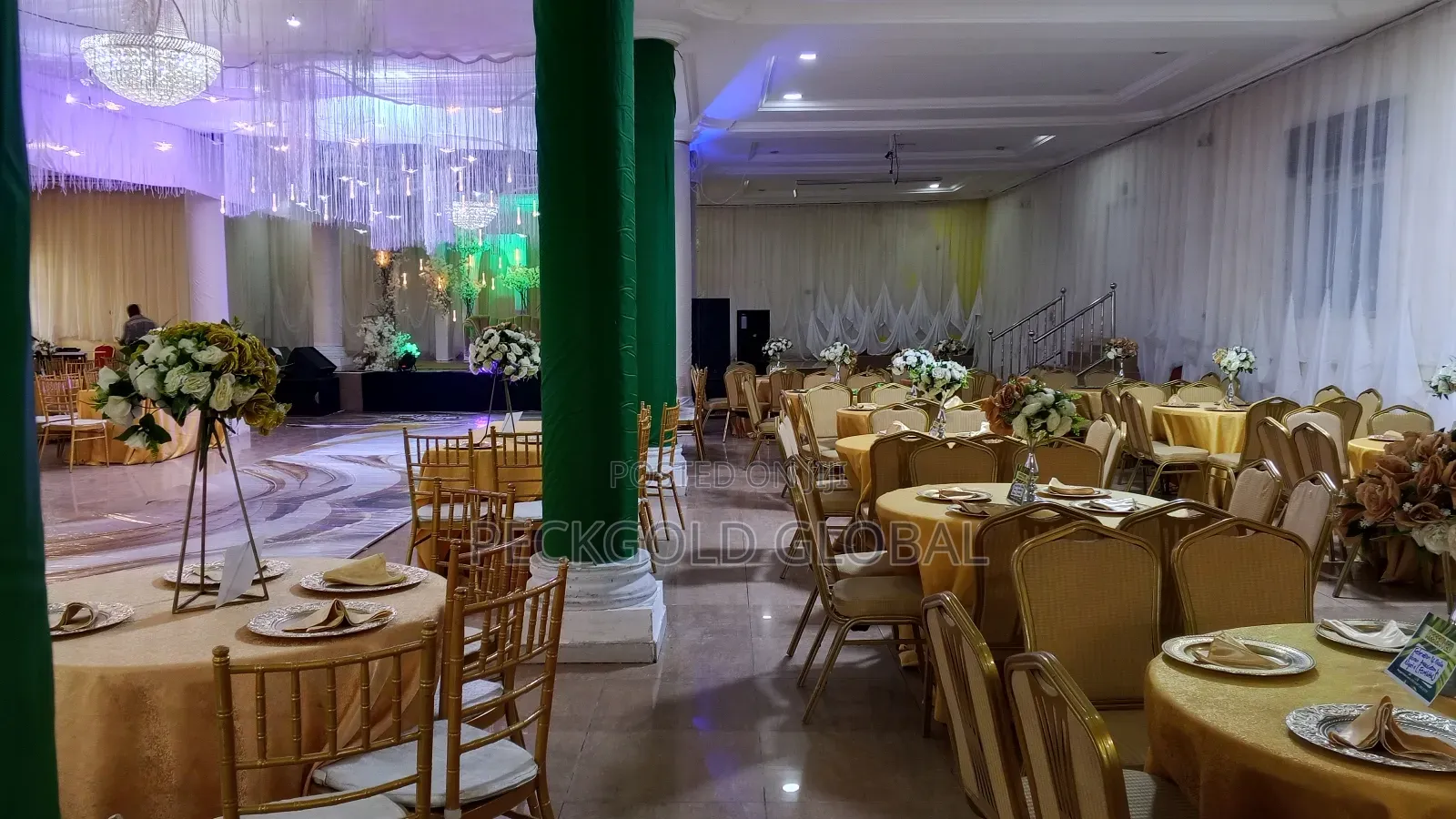 Reception Hall Decor