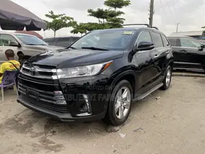Toyota Highlander Limited V6 4x4 (3.5L 6cyl 6A) 2016 Black
