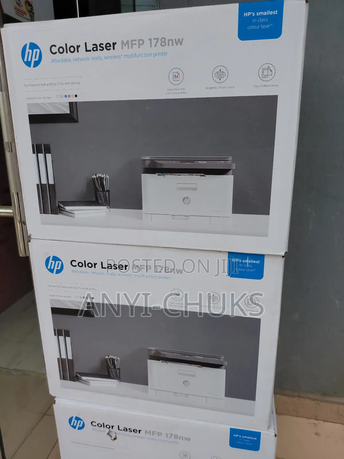 Hp Colour Laserjet MFP M178nw Printer