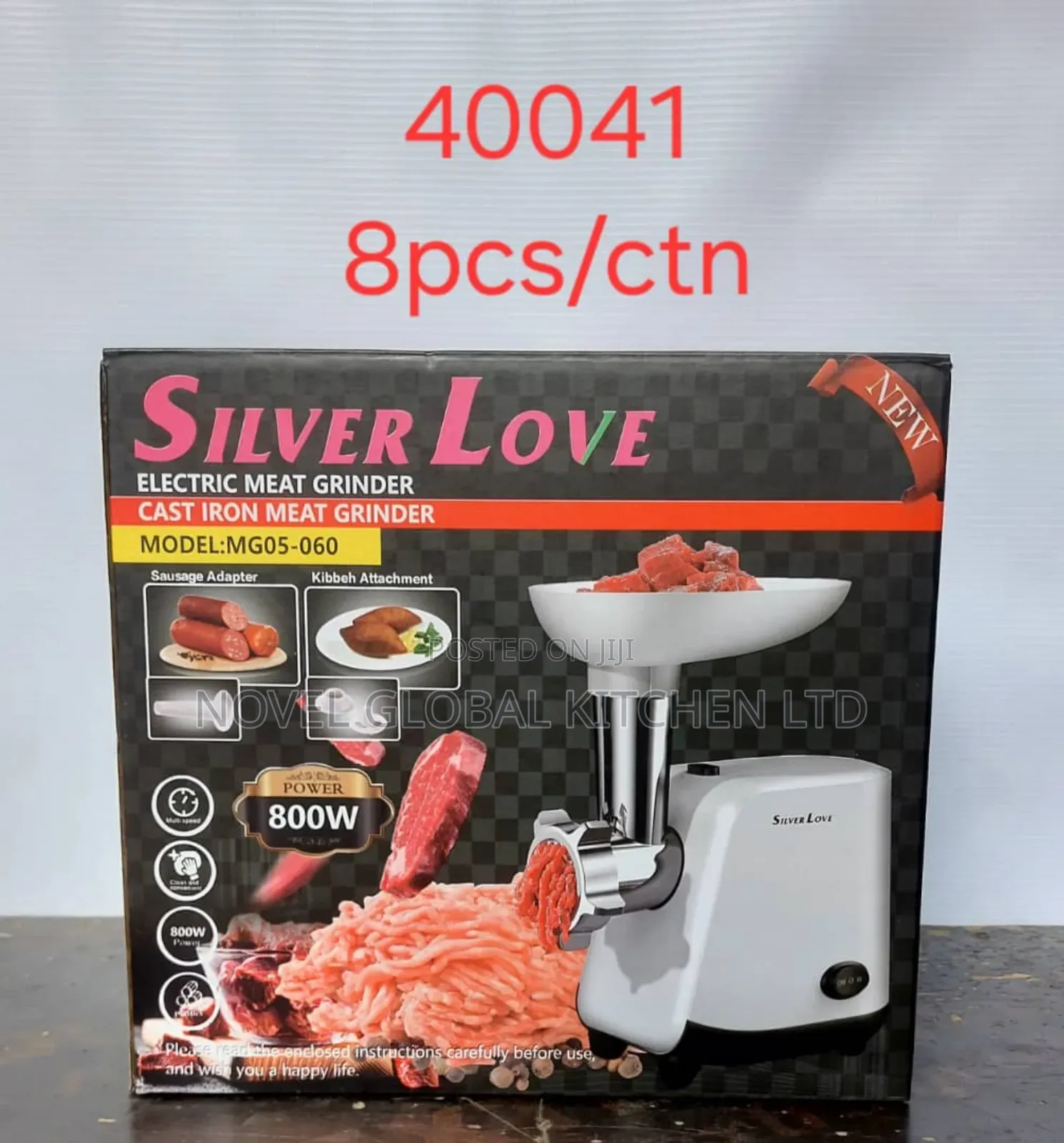 Meat Mincers/Grinder Silver Love