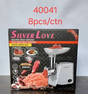 Meat Mincers/Grinder Silver Love