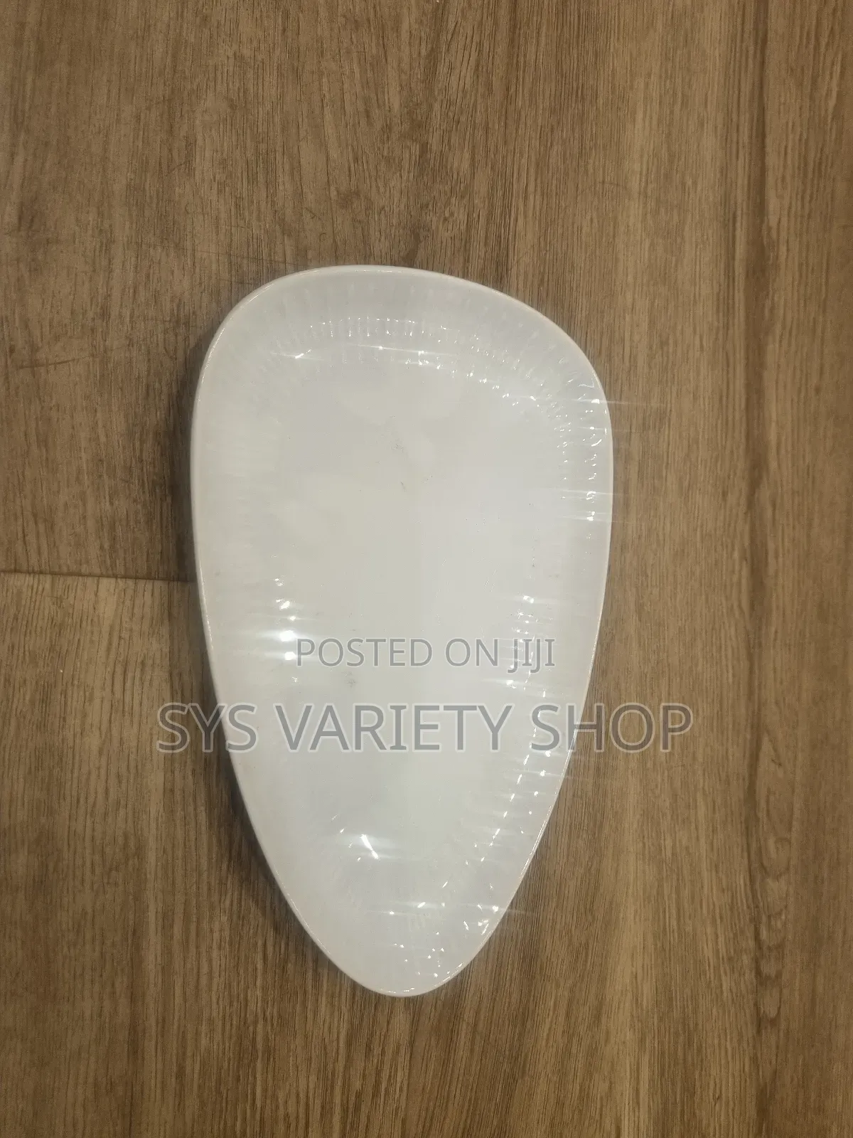 White Serving Saucer