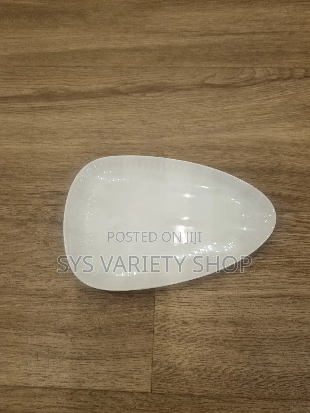 White Serving Saucer