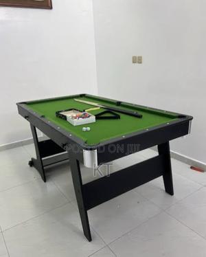 6ft 2 in 1 Foldable Snooker Table With Table Tennis