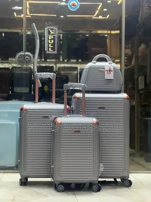 Luxury Rubber Luggage Set of 4