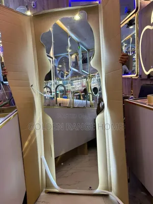 Wavy-edge Led Full-length Mirror