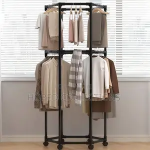 Double Layer Hexagonal Cloth Hanger