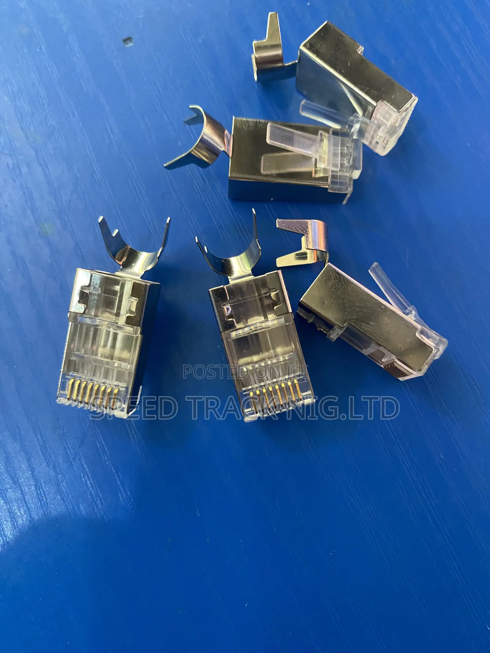 Rj45 Cat7 Connector for sale - Speed Track NIG.LTD Price: ₦ 400 on Jiji ...