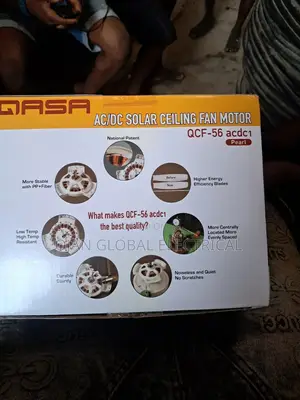 Qasa Ac/Dc Solar Ceiling Fan