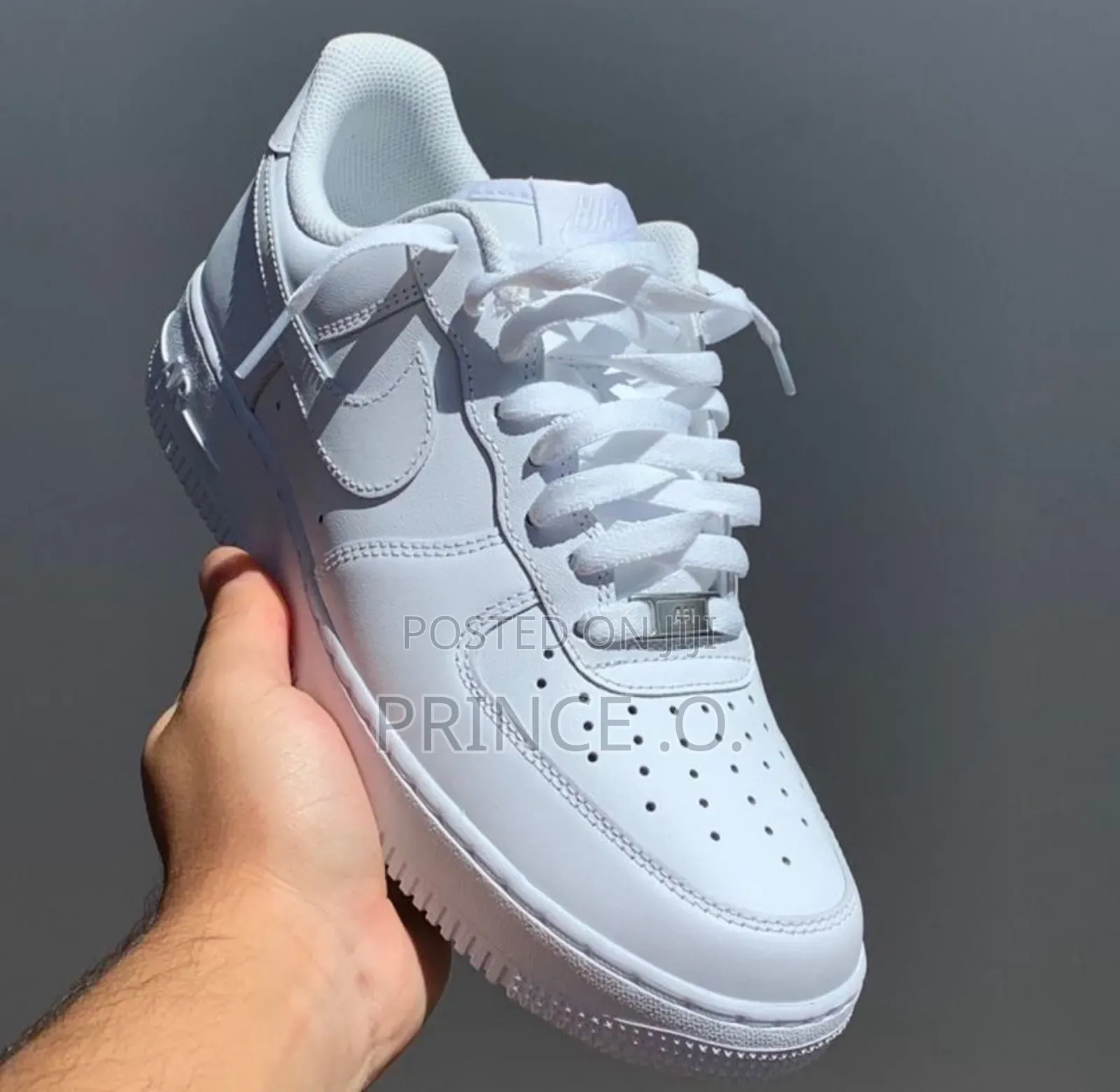 Original Plain White Nike