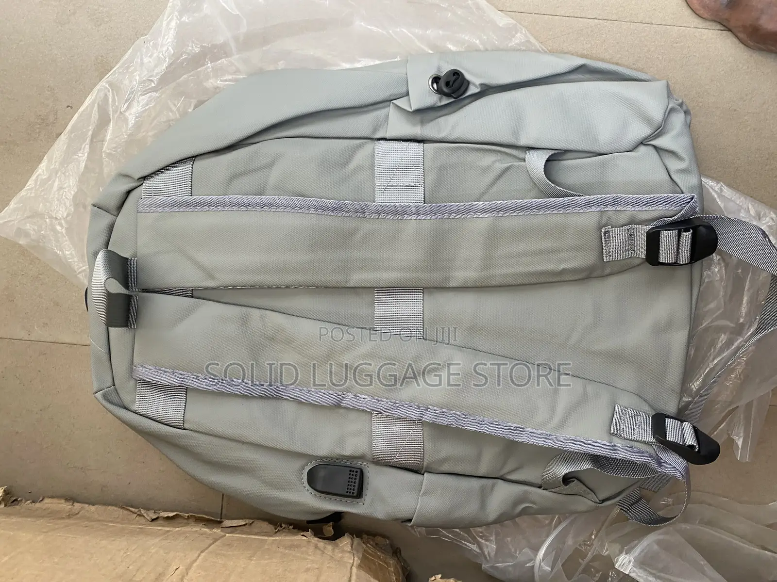 Conference Leather Laptop Backpack