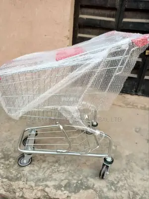 Stainless Steel Shopping Trolley (100 Litre Capacity)