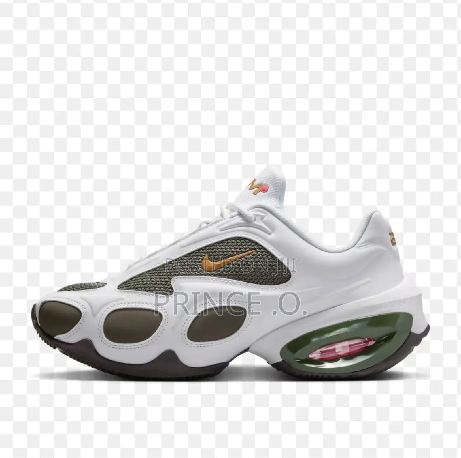 Air Max Muse X Veneda Carter White and Khaki Sney