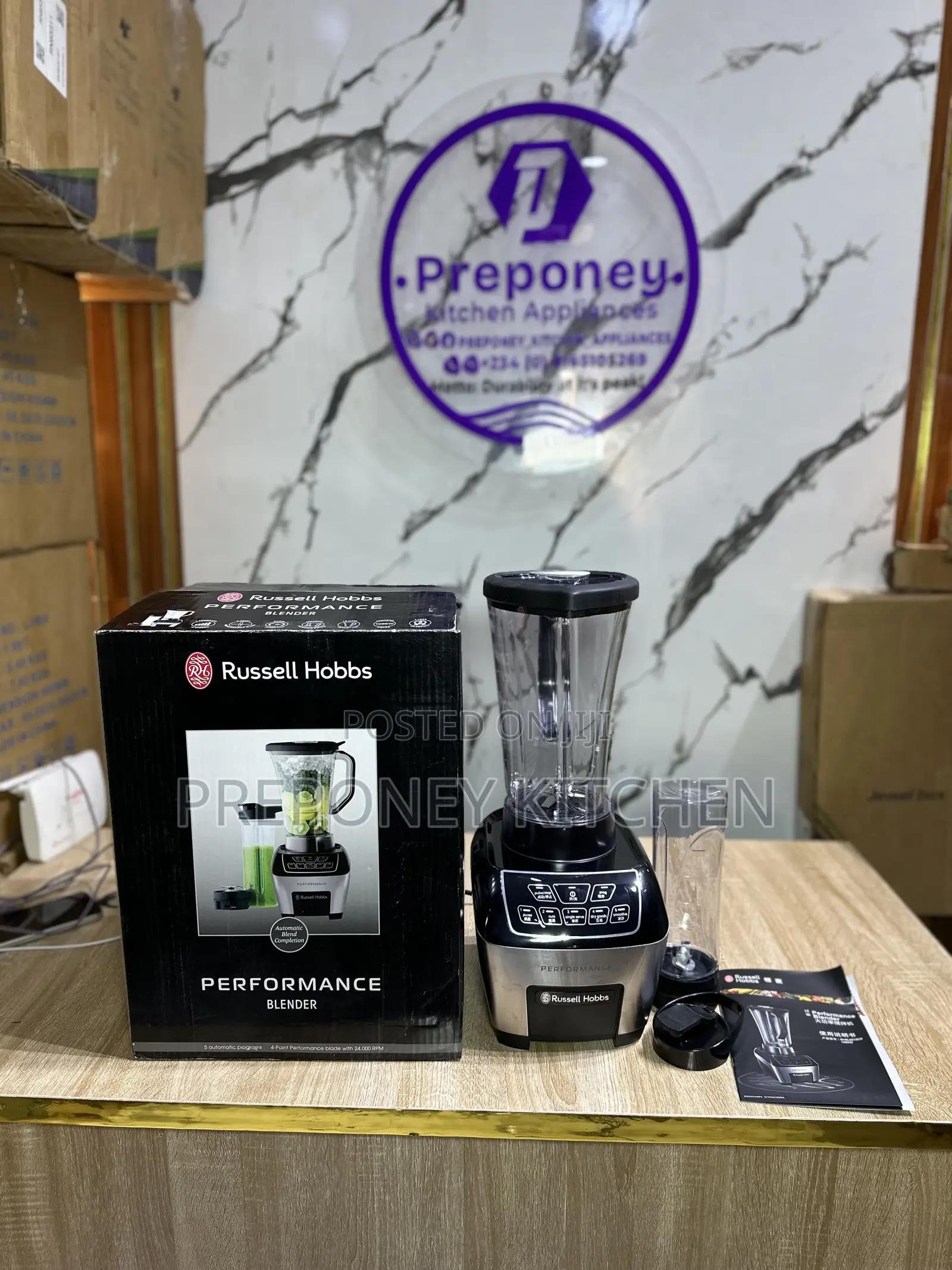 Performance Multifunctional Blender Smoothie Maker - 1000w