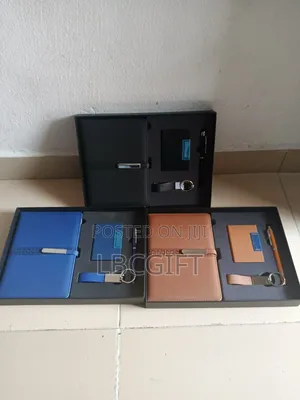 4pcs Gift Set of Notepad, Pen, Card Key Holder ( Wholesales Only