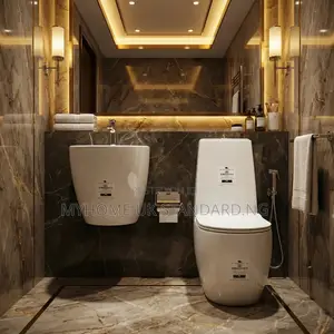 Executive England Water Closets White With Suspended Wash Hand Basin