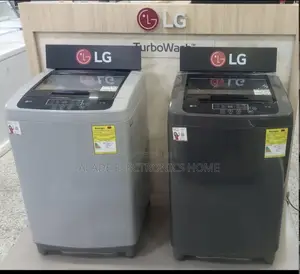 Lg 9kg” Automatic Top Loader Inverter Washing Machine. 10yrs Waranty