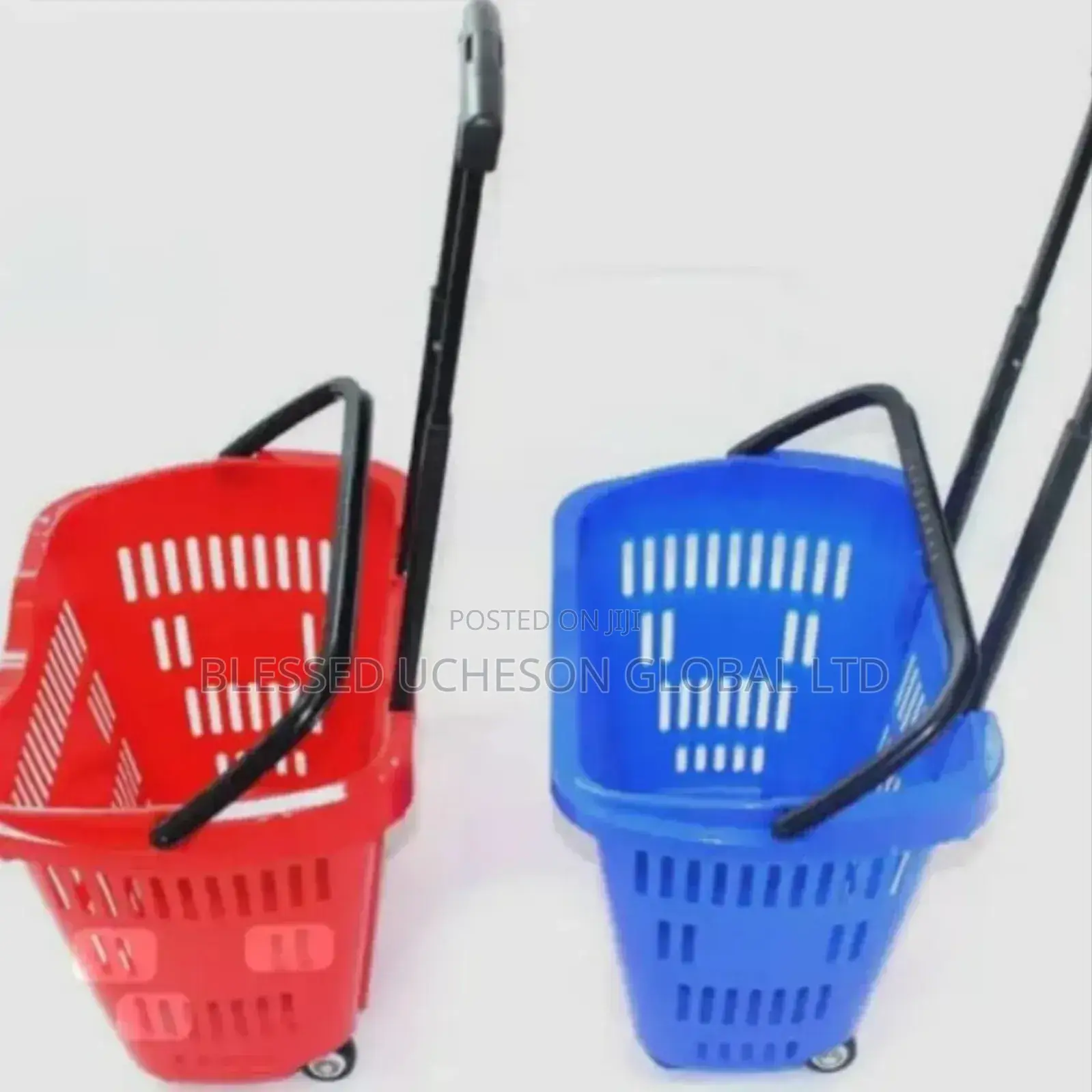 Supermasket Plastic Basket Trolley