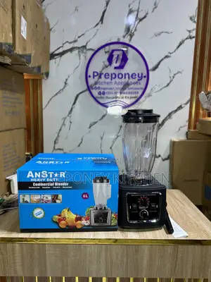 Anstar 6l Commercial Grinder Blender- Fruit, Milkshake, Soyabean