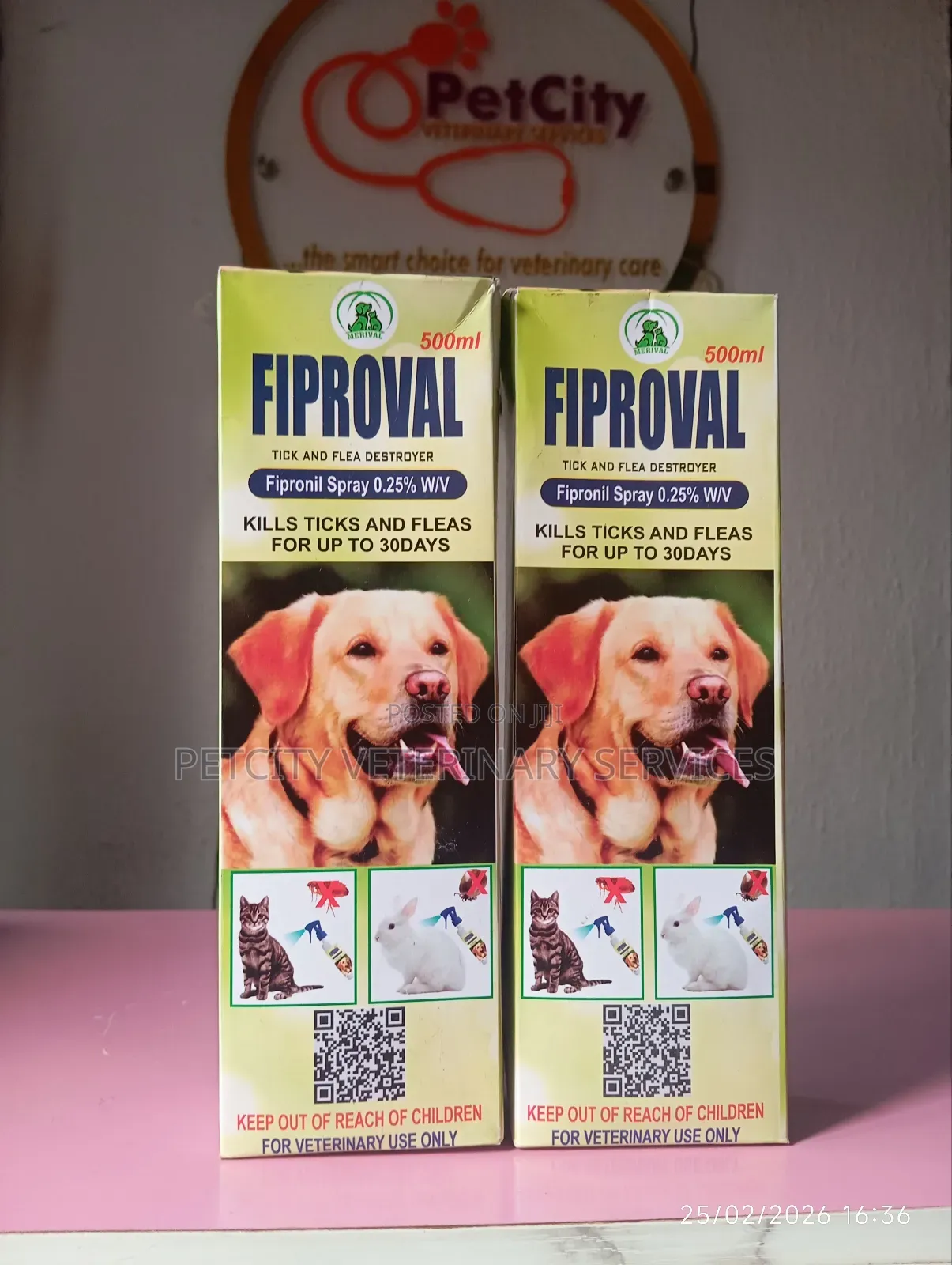 Fiproval Tick Flea Destroyer Spray