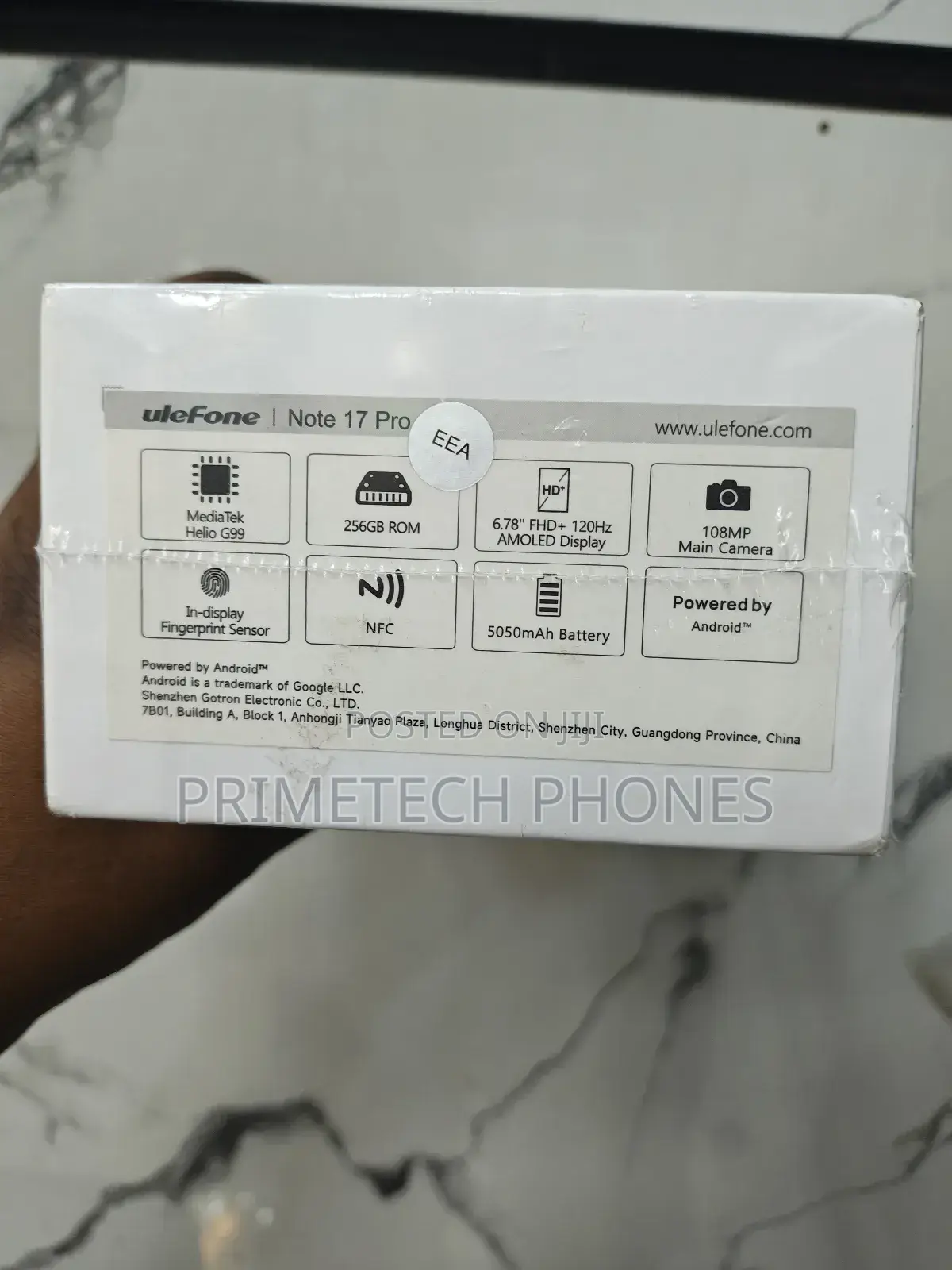 New Ulefone Note 16 Pro 256 GB Bronze