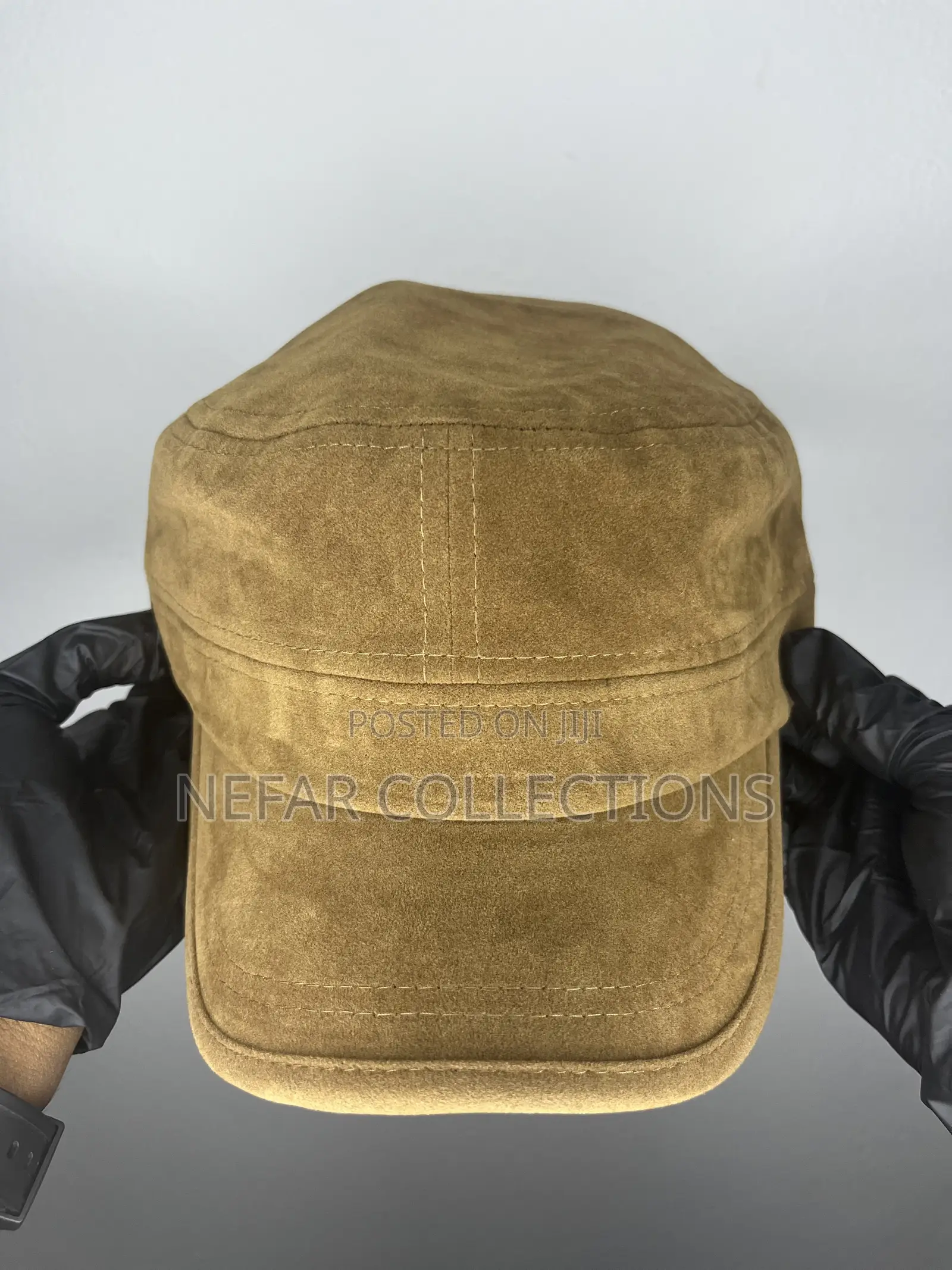 Plain Face Cap - Brown