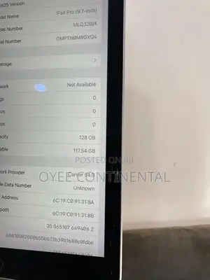 Apple iPad Pro 9.7 (2016) 128 GB Gray