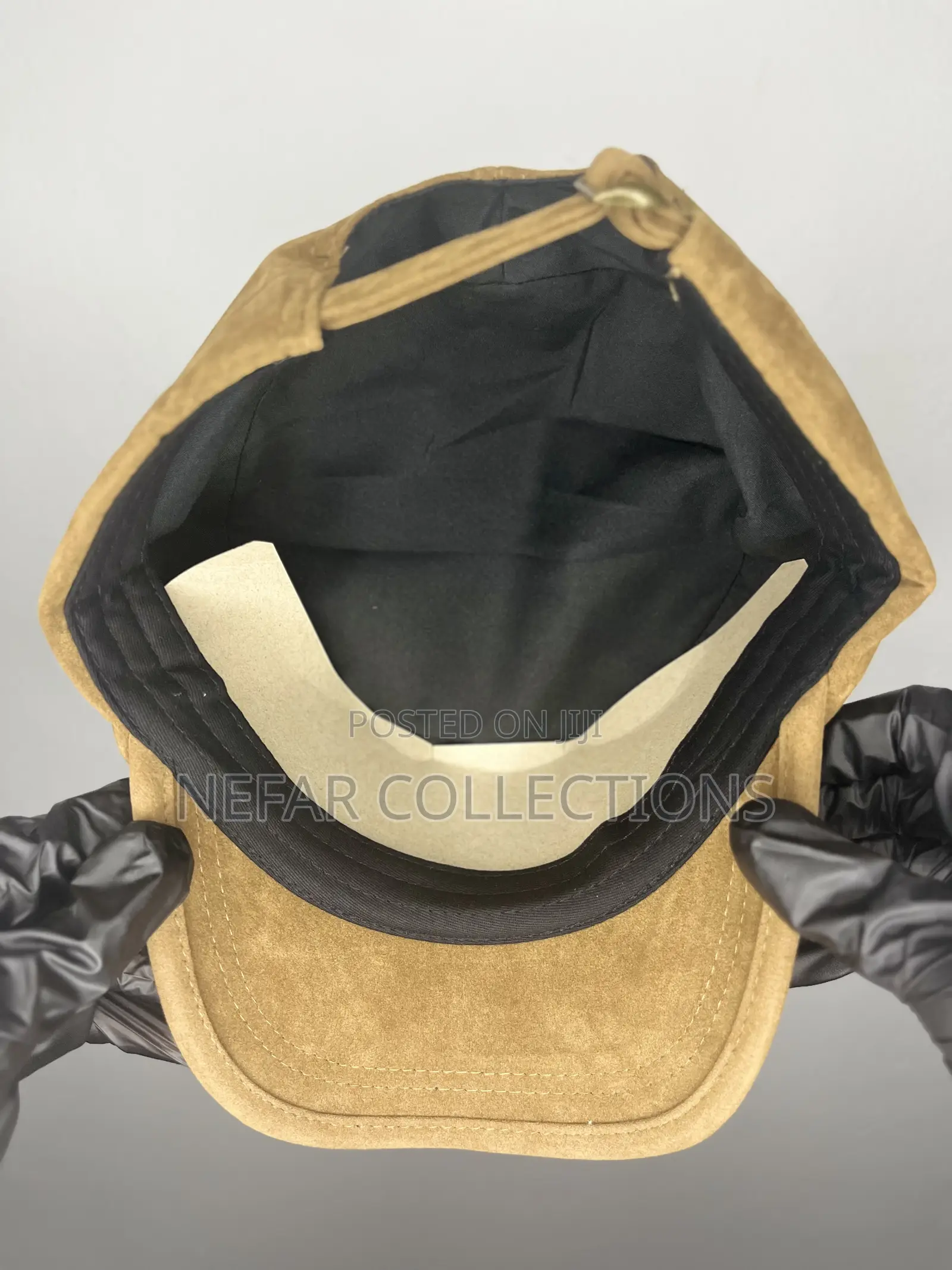 Plain Face Cap - Brown