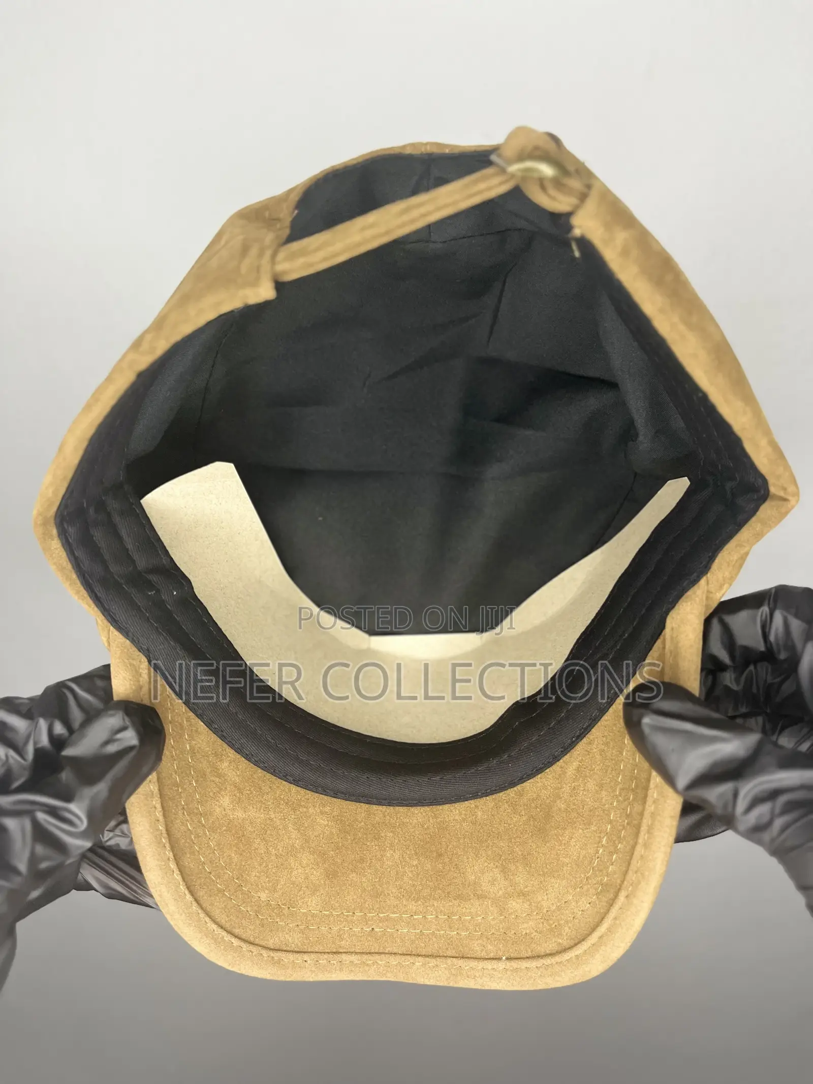 Plain Face Cap - Brown