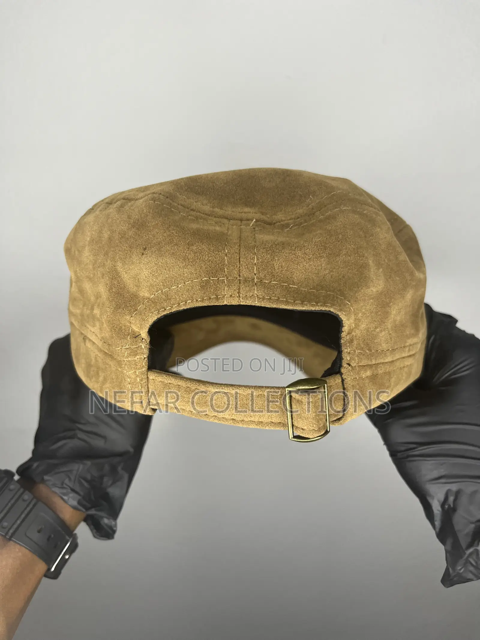 Plain Face Cap - Brown
