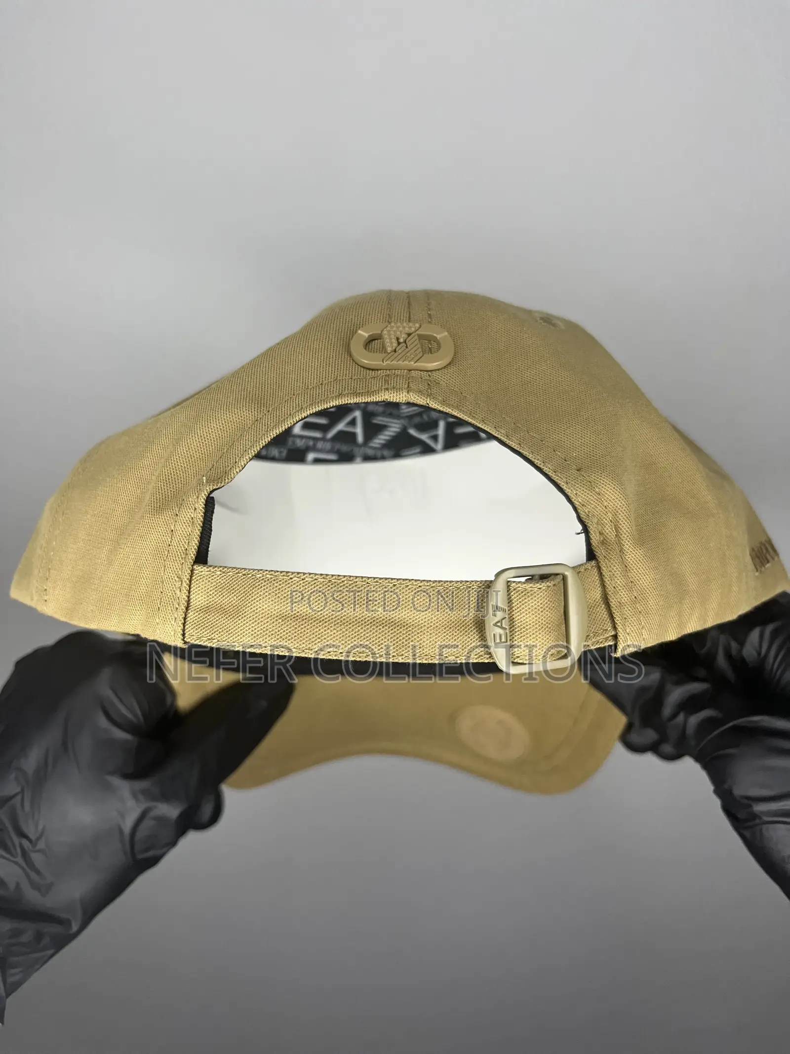 Designer Face Cap - Brown.