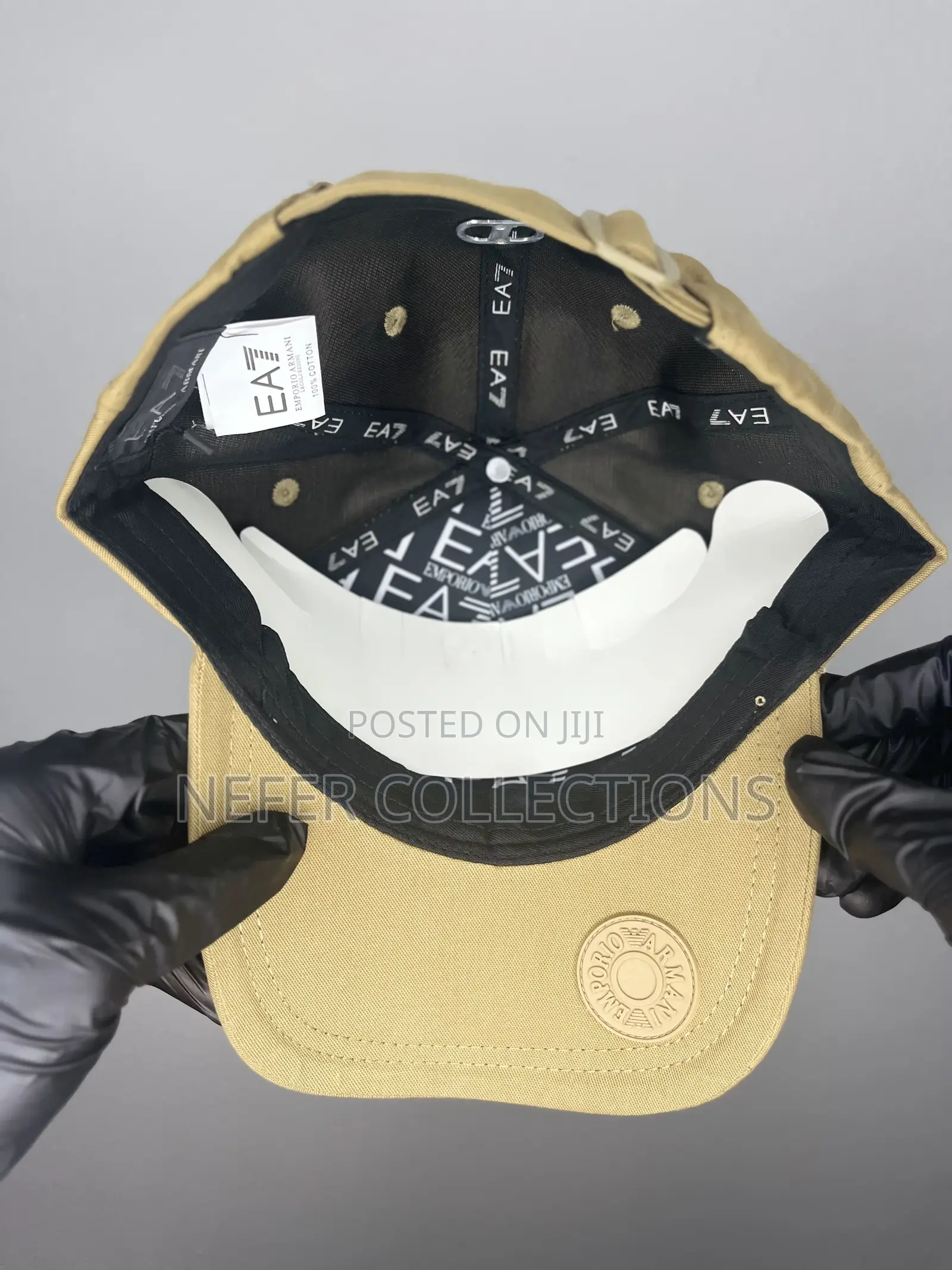 Designer Face Cap - Brown.