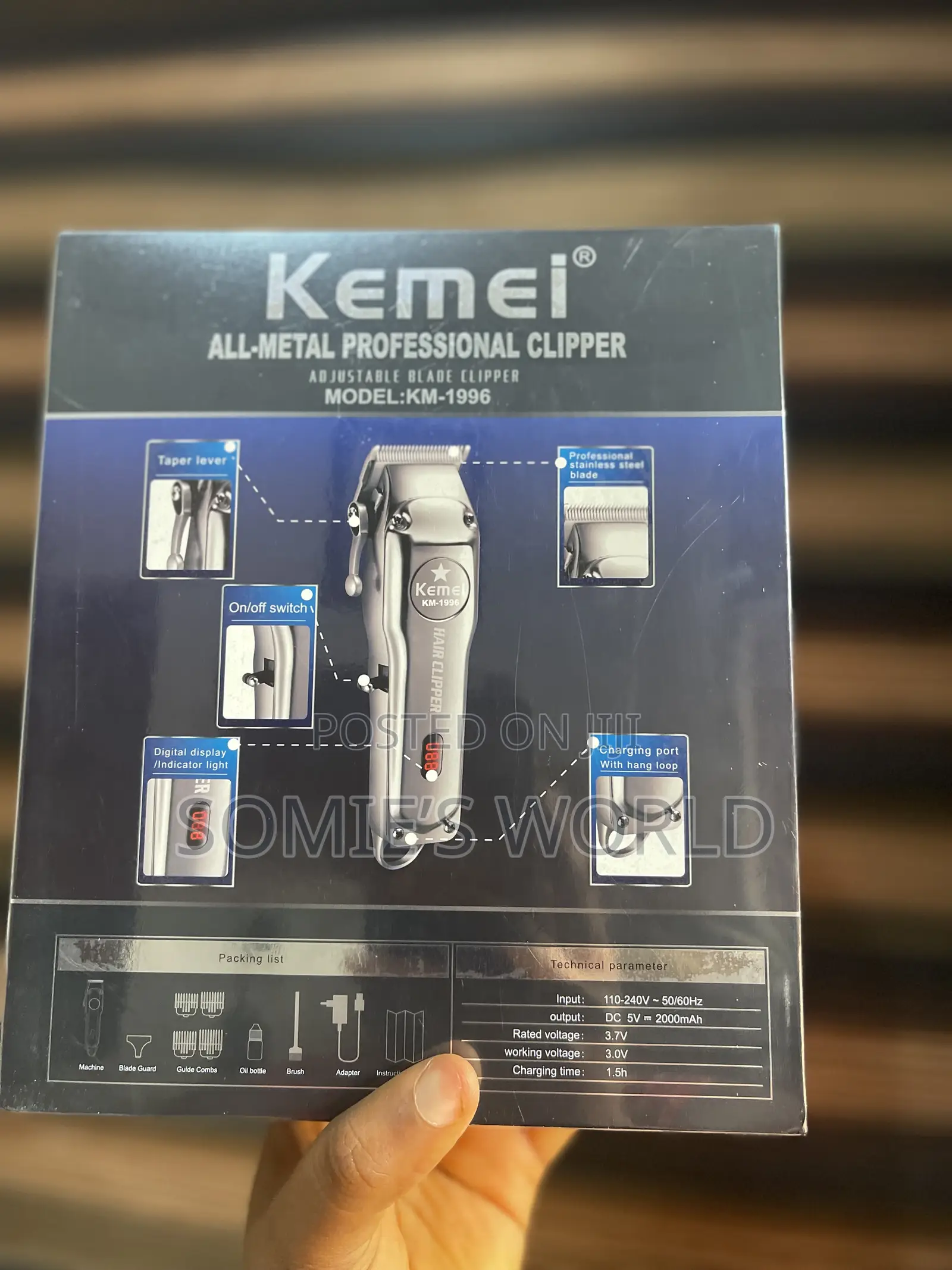 Kemei Km-1996 Professional Clipper