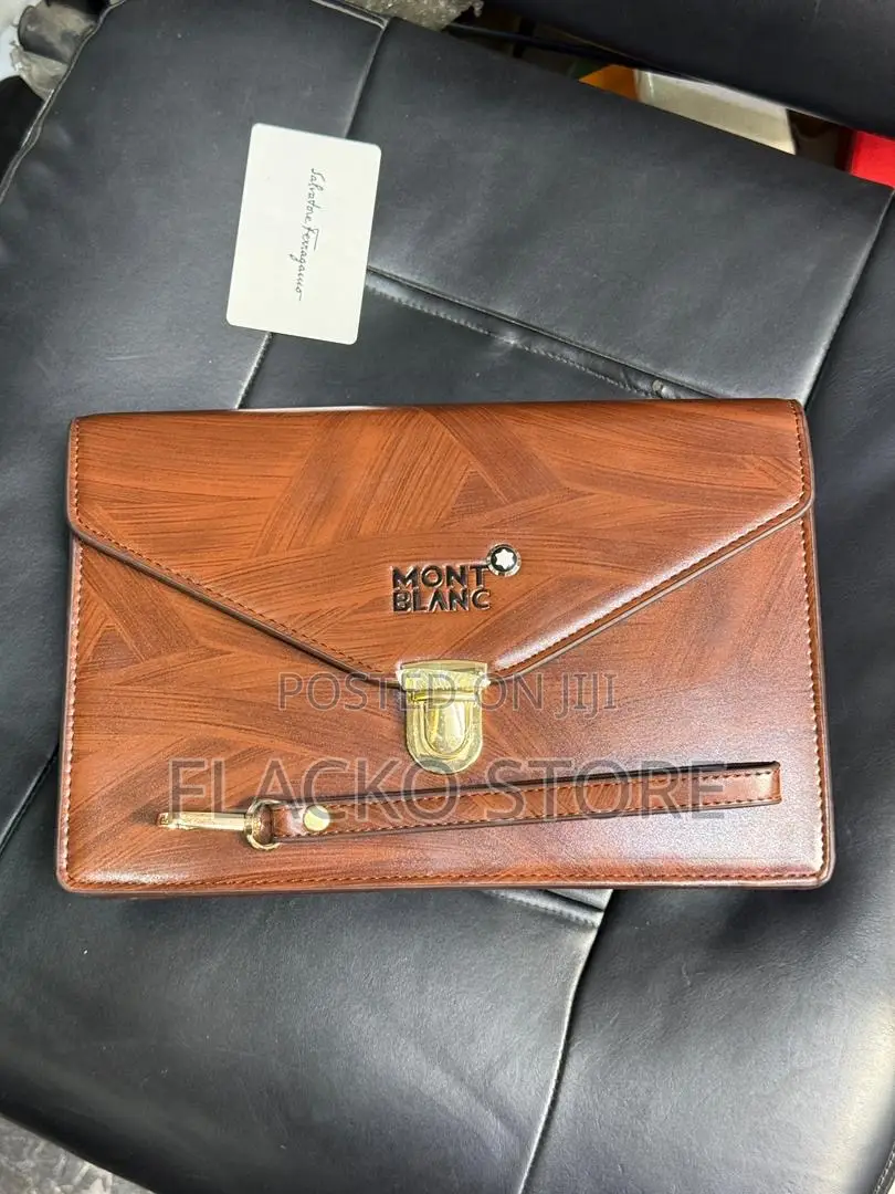 Original Mont Blanc Leather Purse For Men