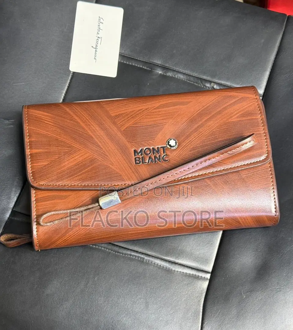 Original Mont Blanc Leather Purse For Men