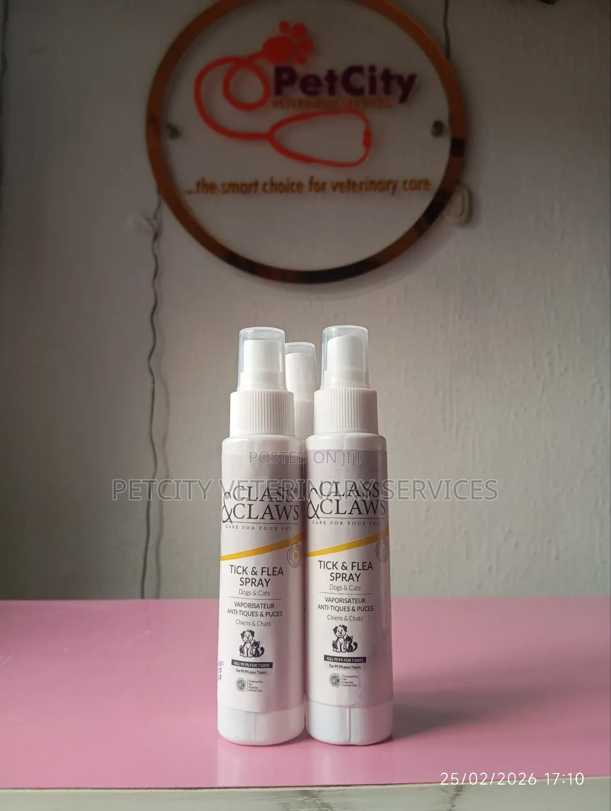 Class and Claws Tick and Flea Spray