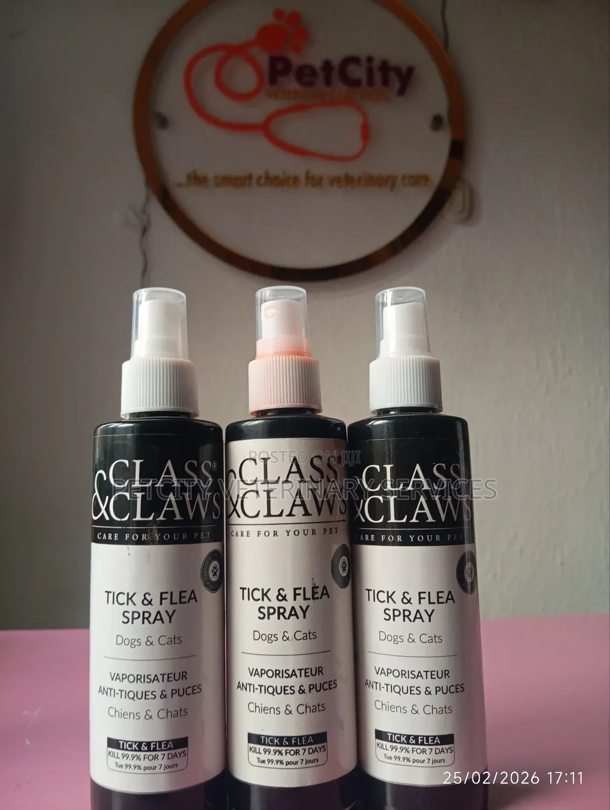 Class and Claws Tick and Flea Spray