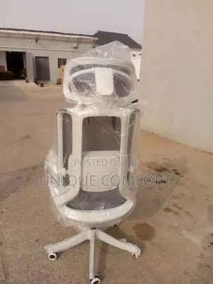 Imported Executive Massage Swivel Office Chair With Leg and Head Rest