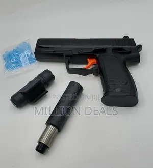 Led Light Trendy Gun Kids Toy Ages 4+