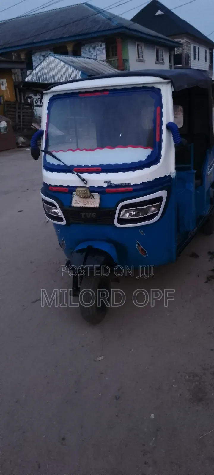TVS King Deluxe Plus iTouch Start 2022 Blue