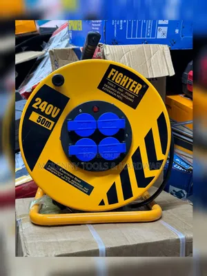 Fighter 240v Extension Reel – 50 Meters