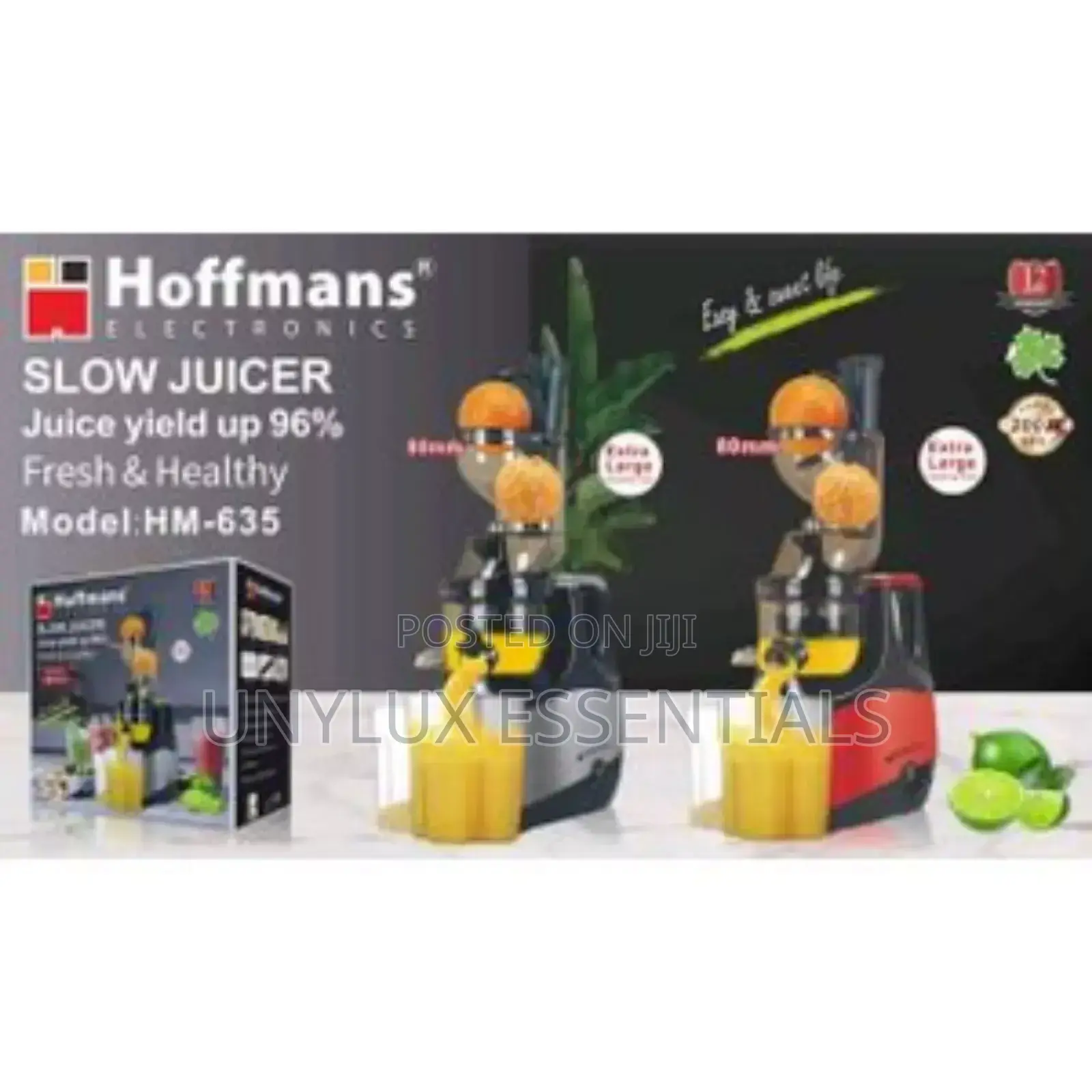 Hoffmans Hm-635 Slow Juicer