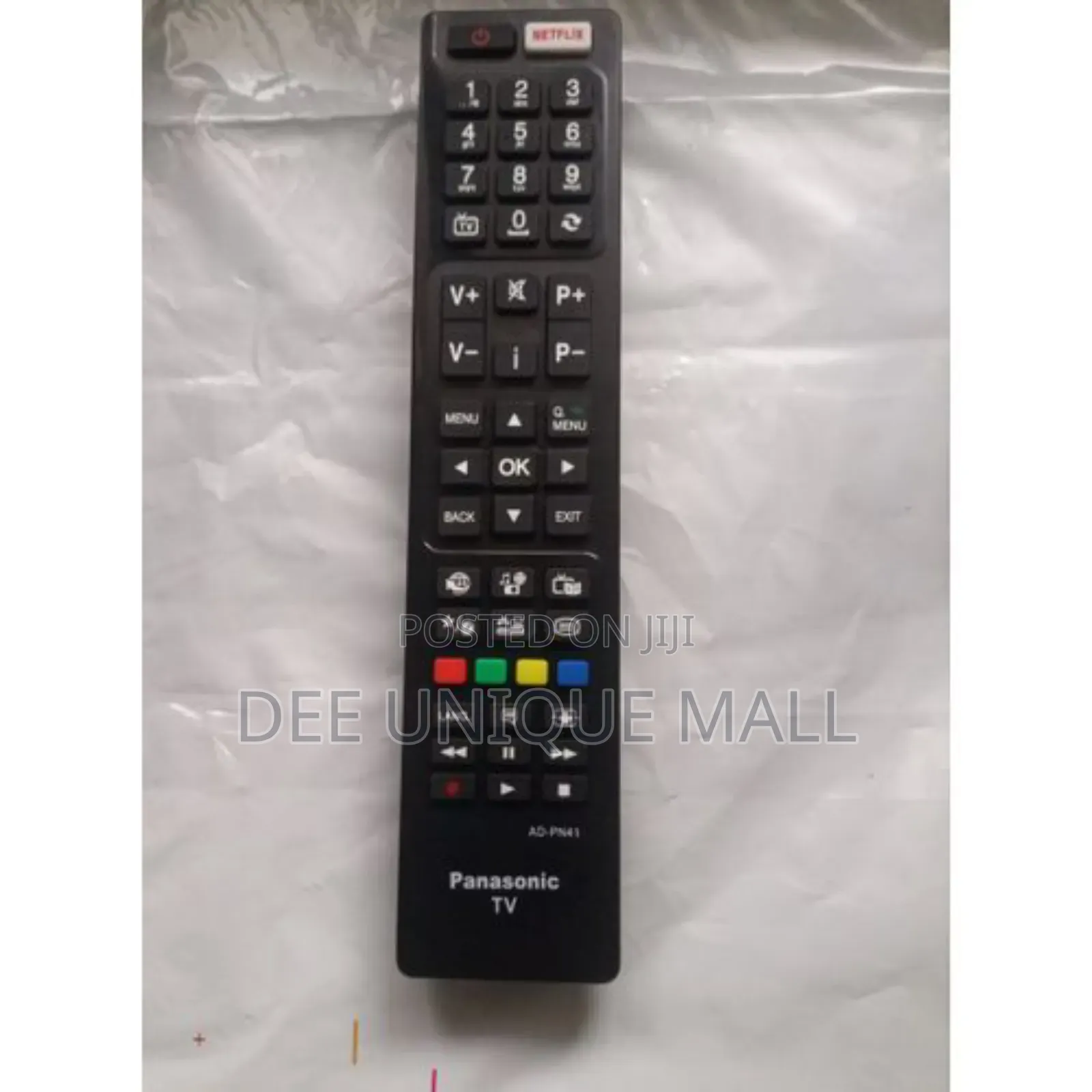 Panasonic Replacement for Panasonic Tv Remote Control for Ad-Pn41