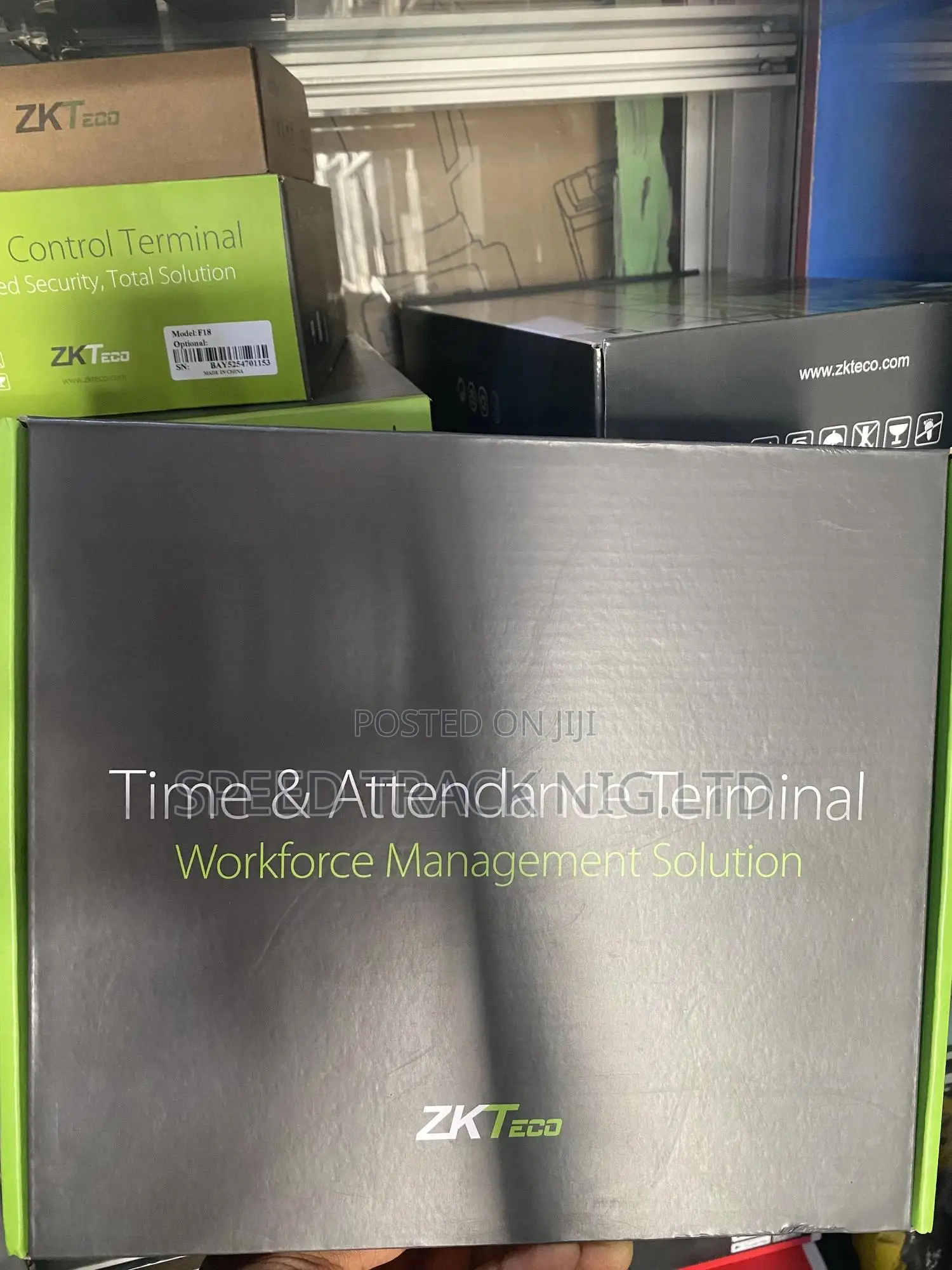 Zkteco Mb160 Plus Multi-Biometric Time Attendance Machine