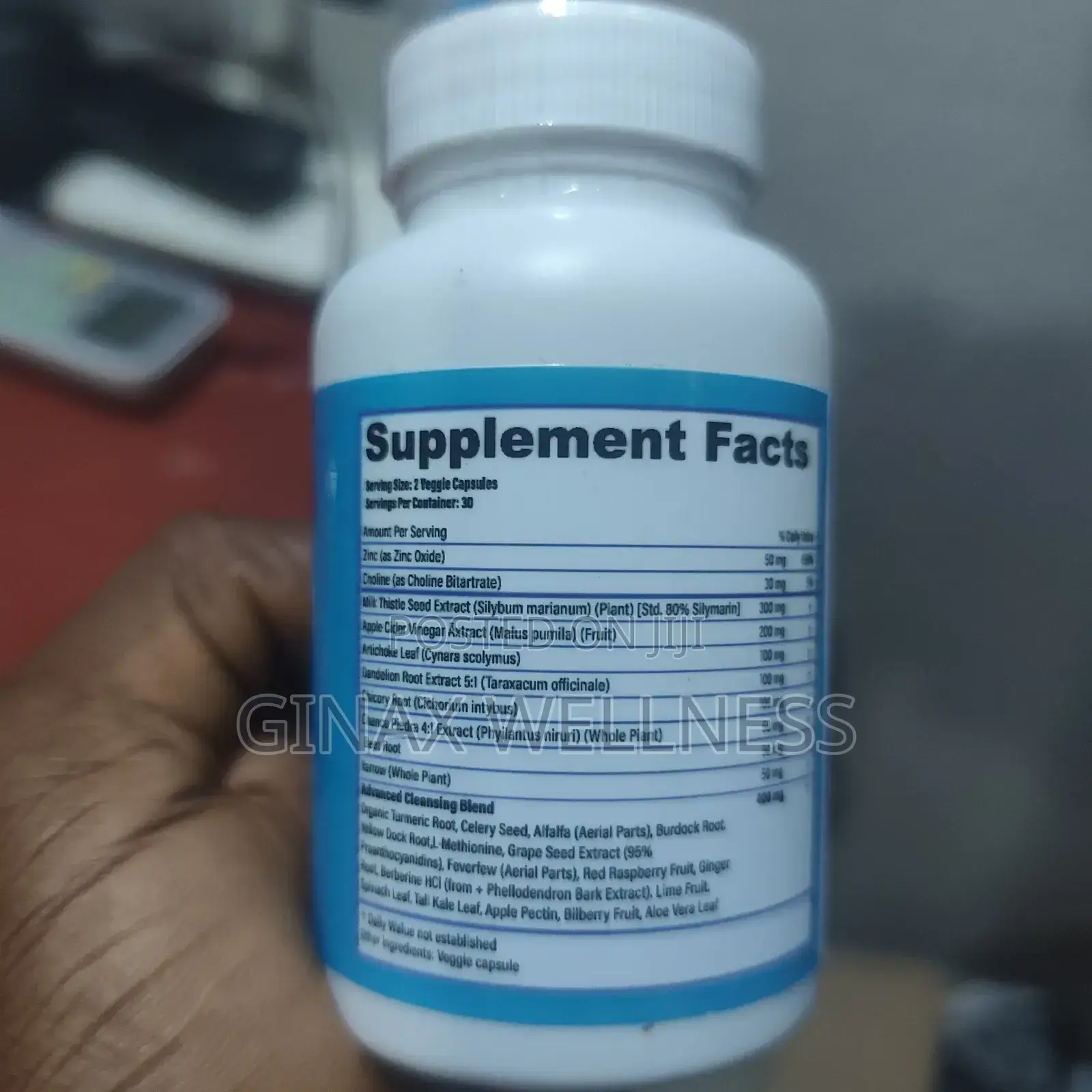 Fat Burner Capsules With Advanced Cleansing Blend