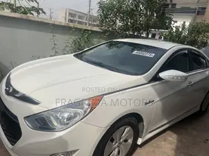 Hyundai Sonata Hybrid 2015 White