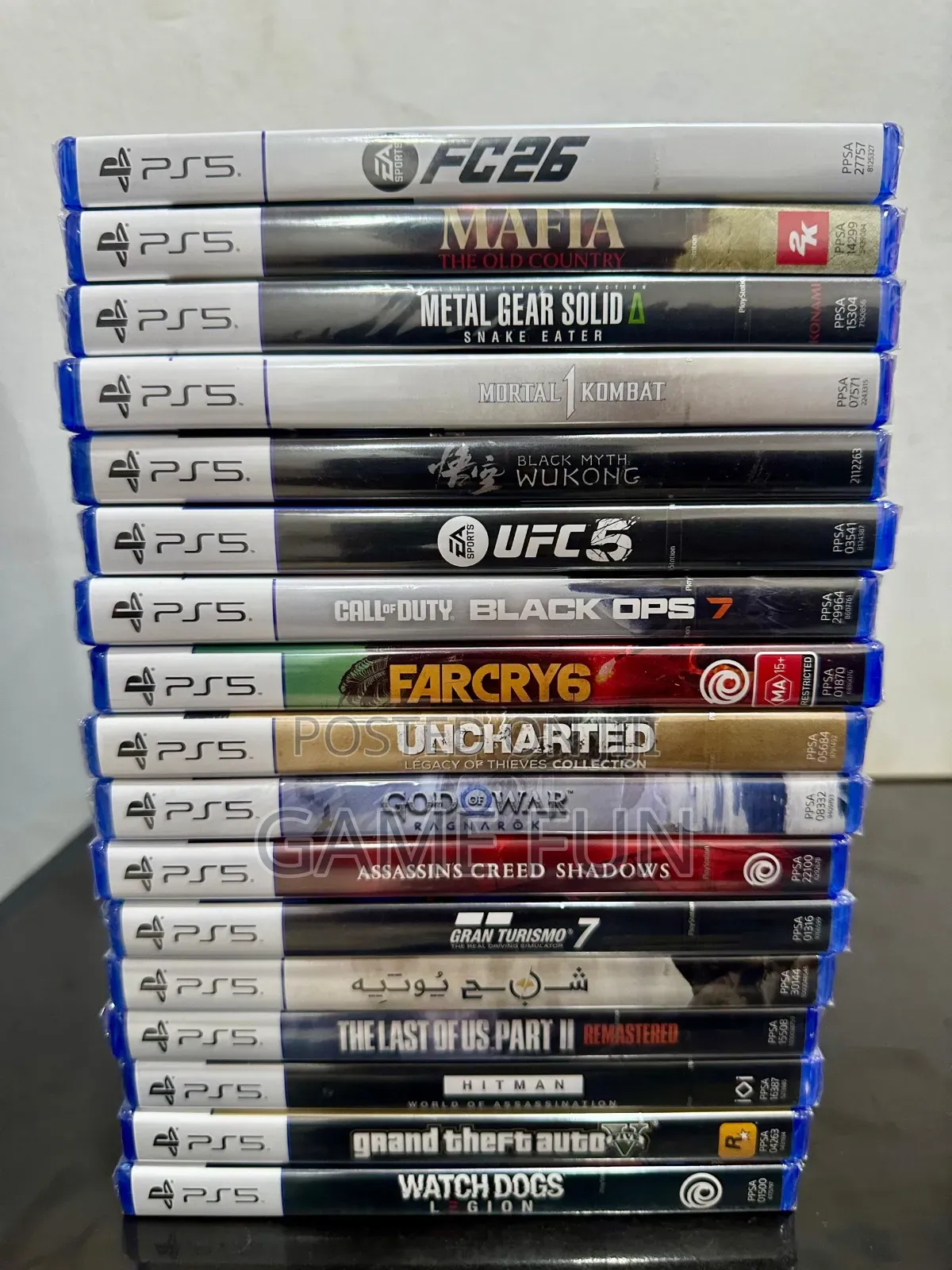 Ps5 Ps4 Games CDS Discs