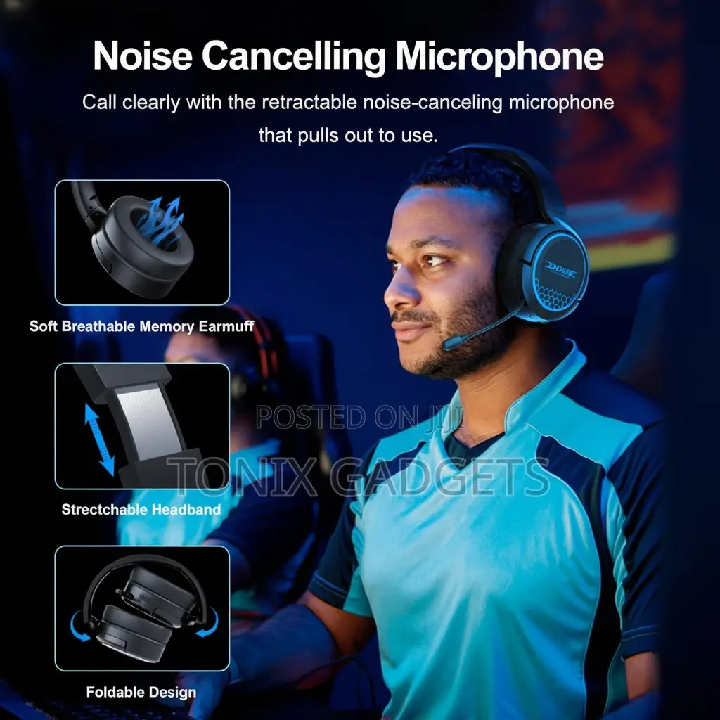 Dobe Wireless Gaming Headset