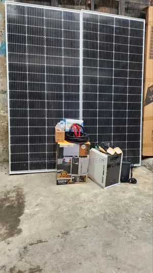 Heavy Fibon Inverter Generator 1000w and 600w Panel